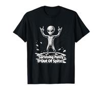 Sobrevivir puramente por el Arte alienígena Camiseta
