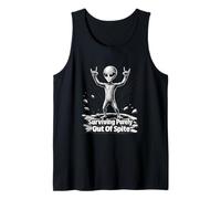 Sobrevivir puramente por el Arte alienígena Camiseta sin Mangas