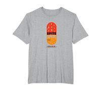 Sobrevivir puramente por el rencor: Arte Diario de píldoras de vitaminas Camiseta, Hombre Tallas Grandes, Gris Jaspeado, 2X Alto