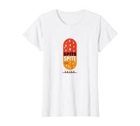 Sobrevivir puramente por el rencor: Arte Diario de píldoras de vitaminas Camiseta, Mujer, Blanco, 3XL