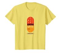 Sobrevivir puramente por el rencor: Arte Diario de píldoras de vitaminas Camiseta, Niños, Limón, 12 años