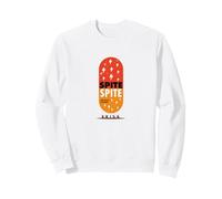 Sobrevivir puramente por el rencor: Arte Diario de píldoras de vitaminas Sudadera, Unisex para Adultos, Blanco, XXL