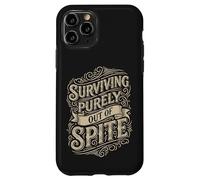 Sobrevivir puramente por la motivación obstinada del despecho Carcasa para iPhone 11 Pro