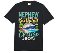 Sobrino del Cumpleaños Cruise Boy Celebración De Vacaciones Comfort Colors Adult Heavyweight T-Shirt