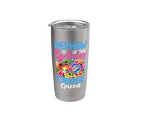 Sobrino Del Cumpleaños Cruise Queen Birthday Girl Party Vaso térmico de acero inoxidable de doble pared