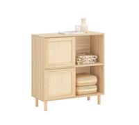 SoBuy Aparador recibidor con Puerta corrediza 80x35x87cm para recibidor