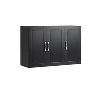 SoBuy Armario Baño Pared - Mueble Baño Colgar con Estante Ajustable