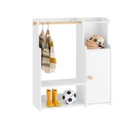 SoBuy Armario Infantil 4 Estantes Soporta hasta 70kg 94x35x110cm