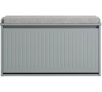 SoBuy Banco zapatero con 1 puerta gris