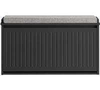 SoBuy Banco zapatero con 1 puerta negro