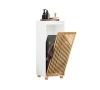 Sobuy bzr126-w cesto para ropa sucia armario de suelo