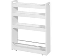 SoBuy Carro multiuso con ruedas mdf blanco