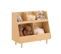 SoBuy Estantería Infantil, estantería de Libros 5 Compartimentos Abiertos, 87 x 37 x 78 cm KMB111-N ES