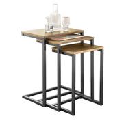 SoBuy FBT102-F mesa de cafe y auxiliar