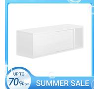 SoBuy Perchero Pared con Puertas correderas 75x20x23cm para recibidor