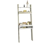 SoBuy FRG111-WN Estanterías Librerias Estantería de Almacenamiento de Biblioteca con la Oficina Cúbico y 2 Estantes Librerias 65 x 40 x 179 cm ES