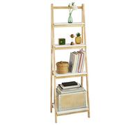 SoBuy FRG162-N Librería Moderna Estantería Escalonada Librería Estantería de Pared Estante de 4 Plegable Niveles ES