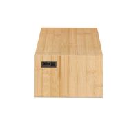 SoBuy FRG198-N Soporte para Monitor de Bambú con Cajones