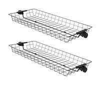 Set de dos cestas de alambre de metal multiusos para ropa 83 x 38 x 8 cm frg34-p02 sobuy 83 cm