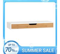 Estante de pared con cajón, estante estantería para la sala, estilo moderno frg93-wn sobuy es