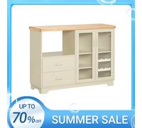 Aparador cocina para microonda verde sobuy fsb81-gr