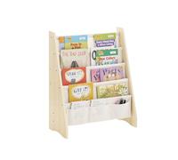 SoBuy Libreria Infantil Montessori con 4 Compartimentos 63x28x76 cm