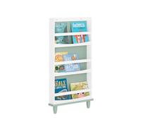 SoBuy Librería Infantil para Niños con 3 Estantes Estantería para Juguetes de Almacenamiento para niños Verde 64 x 12 x 120 cm KMB93-GR ES