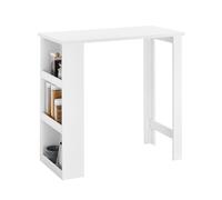 SoBuy Mesa Alta de Cocina, 3 Estantes a Izquierda/Derecha, 112×106×57cm