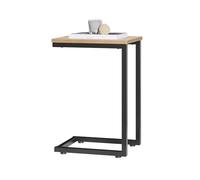 SoBuy Mesa Consola Auxiliar Moderna para Salón | Mesa auxiliar, mesita de noche y soporte portátil con diseño funcional FBT44-N