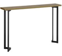 SoBuy Mesa de consola metal color natural