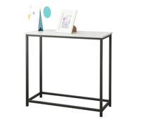 SoBuy Mesa de Entrada Recibidor Mesa de Consola 80 x 75 x 30 cm Rectángulo FSB29-SCH ES