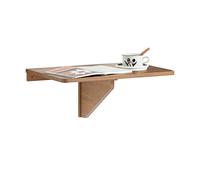 SoBuy Mesa Plegable a Muro, Escritorio Compacto, Mesa de Cocina Plegable, Diseño Salvaspacio, Extensible, Ideal para Espacios Pequeños, Cocina, Oficina, 60x40cm Vintage FWT03-PF