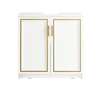SoBuy Mueble Bajo Lavabo 2 Puertas 60x30x61 cm