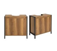 SoBuy Mueble bajo Lavabo con Corte para Sifón 60x30x60 cm