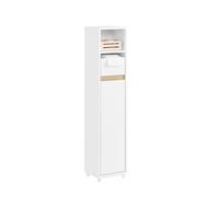 SoBuy Mueble Baño Auxiliar Armario Estrecho Columna 20x20x96cm para Aseo