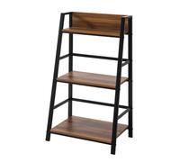 SoBuy STR01-N Estantería Escalera Metálica 3 Niveles 54x35x90 cm