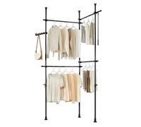 SoBuy Telescópica Perchero Burro Ropa resistente, dormitorio