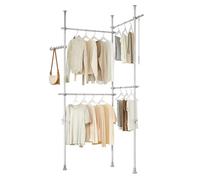SoBuy Telescópica Perchero Burro Ropa resistente, dormitorio