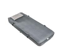 Sobuy | tumbona de playa gris con almohada integrada | colchón inflable plegable para exteriores | almohadón de camping de pes para viaje | 191×76×22 cm | ogs32-ii-hg-p01 191 cm