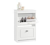 SoBuy Zapatero Estrecho con 2 Solapas 54x24x83cm para recibidor