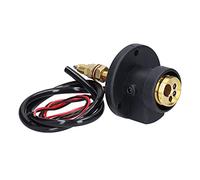 Socador de paneles de antorcha de soldadura de latón: material duradero de, fácil instalación y operación, compatible con binzel y dos antorchas de soldadura, diseño portátil