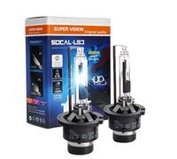 SOCAL-LED 2x D2R HID Bombillas Reemplazo directo del faro de xenón OEM de 35W CA 4300K OEM blanco