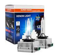 SOCAL-LED 2x D3S HID Bombillas Reemplazo directo del faro de xenón OEM de 35W CA 10000K Azul profundo
