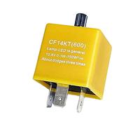 SOCAL-LED CF14 CF-14 EP35 relé intermitente electrónico LED de velocidad ajustable de 3 pines para fijar bombillas LED intermitentes problema de hiperflash