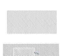 Soccer Backstop Net, Sports Stopper, 255.91x118.11 Inches Versatile & Lightweight Design, Football Nets for Backyard, Footy Training, Baseball Court Practice, Hockey Field Hitting