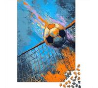 Soccer Ball Goal Net-1 Puzzles Imposible,desafío para Adultos Juego Educativo 1000 Piezas Obra De Arte De Juego De para Adultos Y Niños A Partir De 12 Años 38x26cm/1000pcs