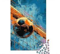 Soccer Ball Goal Net-2 Puzzle Imposible,desafío para Adultos Juego Educativo 1000 Piezas Obra De Arte De Juego De para Adultos, Regalos A Partir De 14 Años 70x50cm/1000pcs