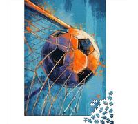 Soccer Ball Goal Net Puzzle Imposible,desafío para Adultos Juego Educativo 1000 Piezas Obra De Arte De Juego De para Adultos Y Niños A Partir De 12 Años 70x50cm/1000pcs
