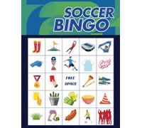 Soccer Bingo: World Cup Party Games Bingo Cards for Adults, Football Party Game, Party Favors Supplies Decorations