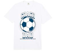 Soccer Coach Dad Like a Regular Dad but Way Cooler Soccer Comfort Colors Adult Heavyweight T-Shirt